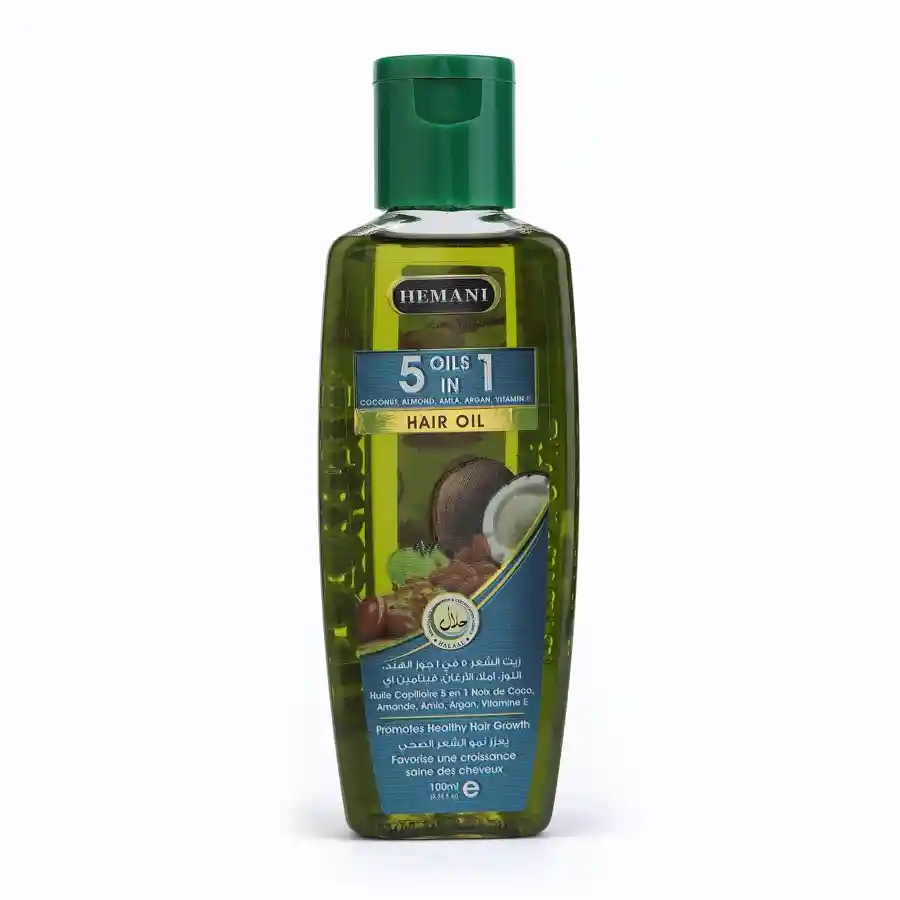 Hemani — 5 In 1 Herbal Hair Oil 100ml — buy online Pakistan COD