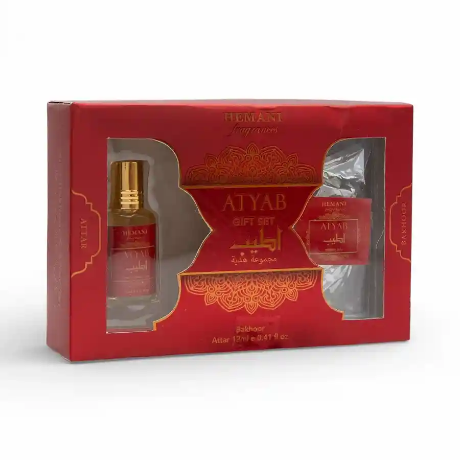 Hemani — Atyab Bakhoor & Attar Gift Set — buy online Pakistan COD