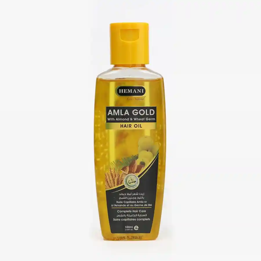 Hemani — Amla Gold Oil with Almond & Wheatgerm 100ml — buy online Pakistan COD