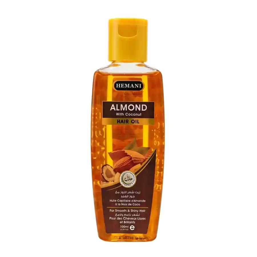 Hemani — Almond Herbal Hair Oil 100ml — buy online Pakistan COD