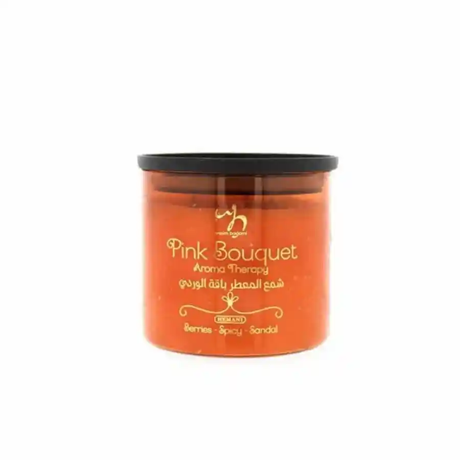 Hemani — Aromatherapy Candle - Pink Bouquet — buy online Pakistan COD