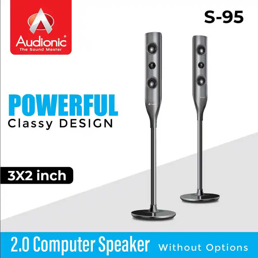 Audionic — S-95 2.0 Computer Speaker — buy online Pakistan COD