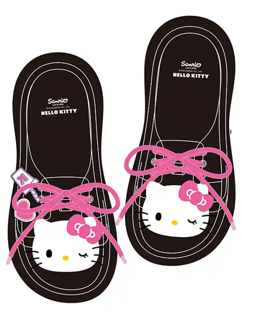 Miniso — (37-38) Hello Kitty Lace Up Clogs — buy online Pakistan COD