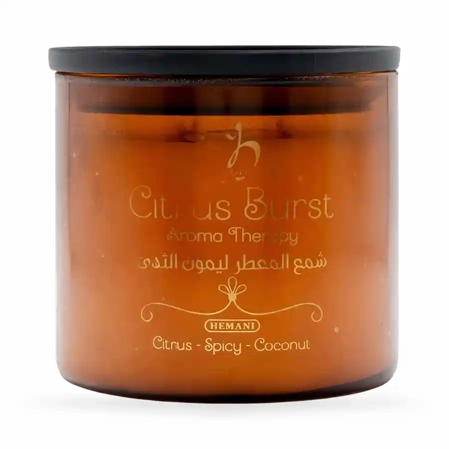 Hemani — Aromatherapy Candle - Citrus Burst — buy online Pakistan COD