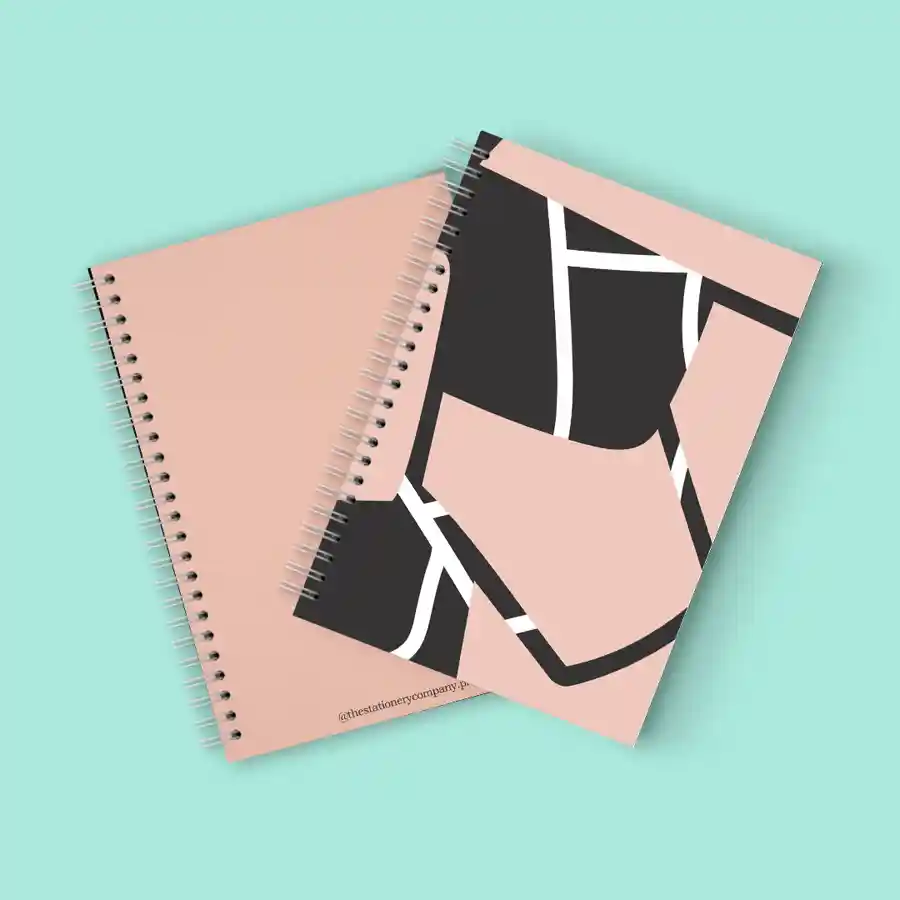 Black Marble Design Spiral Notebook — buy online Pakistan COD