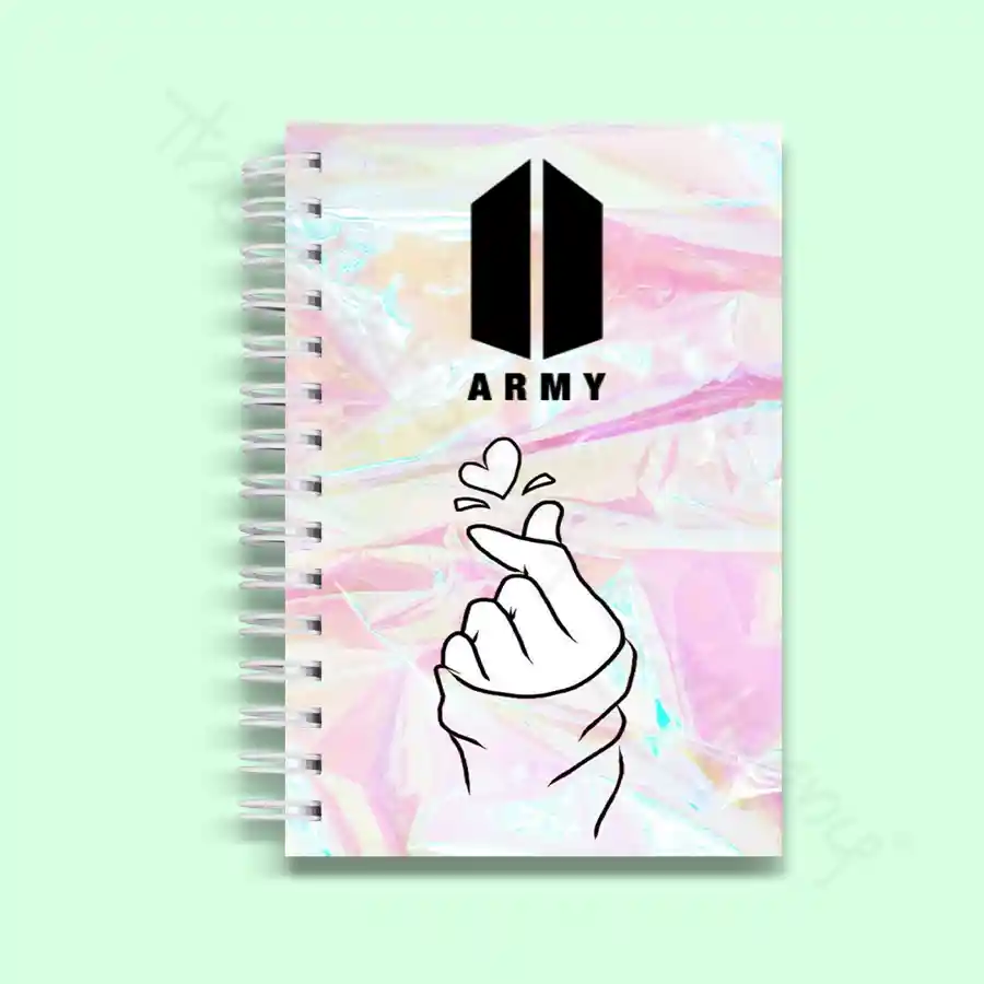 BTS Spiral Notebook Style 65 — buy online Pakistan COD
