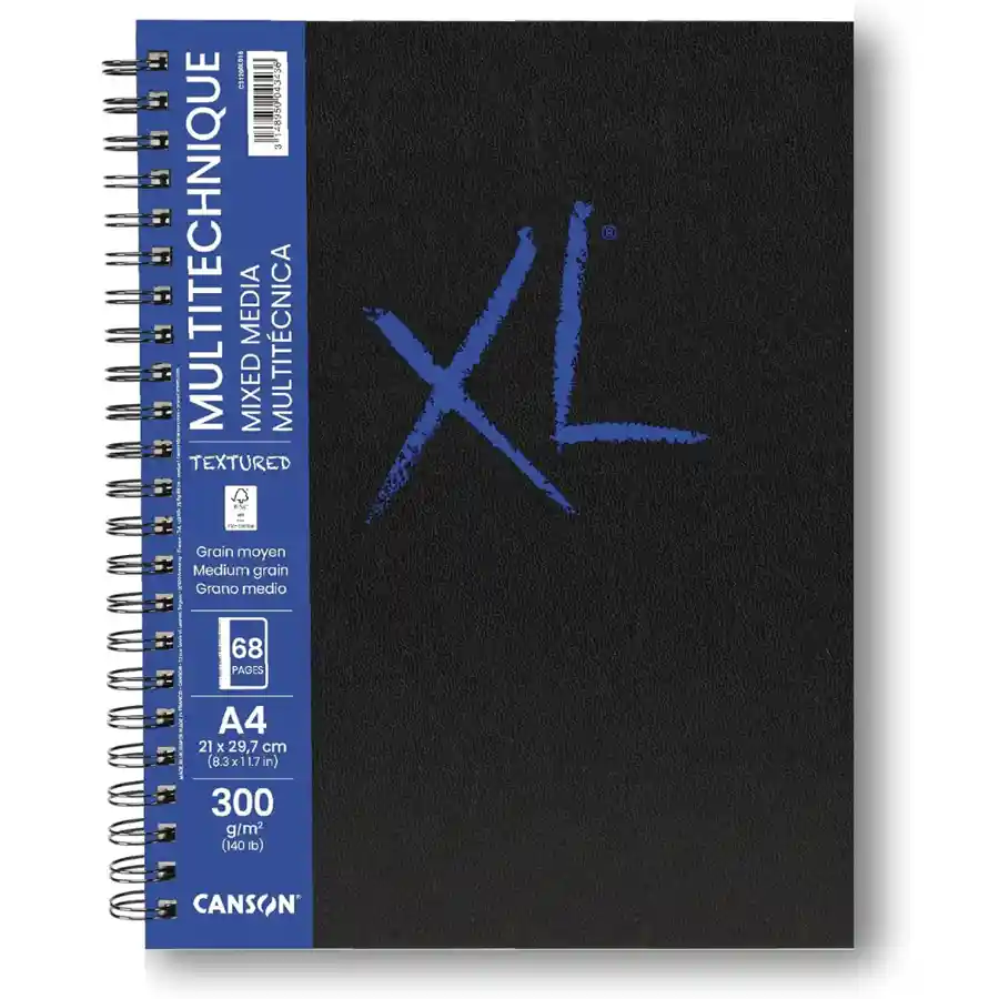 CANSON XL Book Mixed Media Textured 300gsm A4 — buy online Pakistan COD