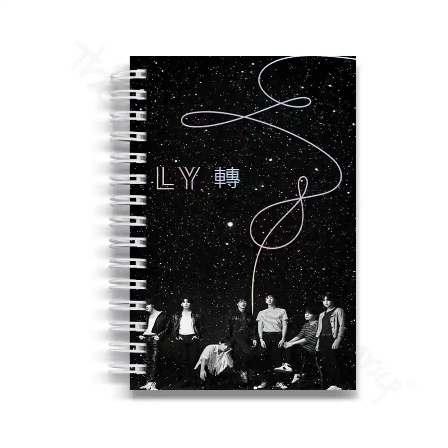 BTS Spiral Notebook Style 73 — buy online Pakistan COD