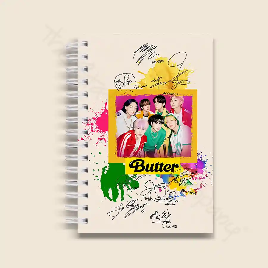 BTS Spiral Notebook Style 68 — buy online Pakistan COD