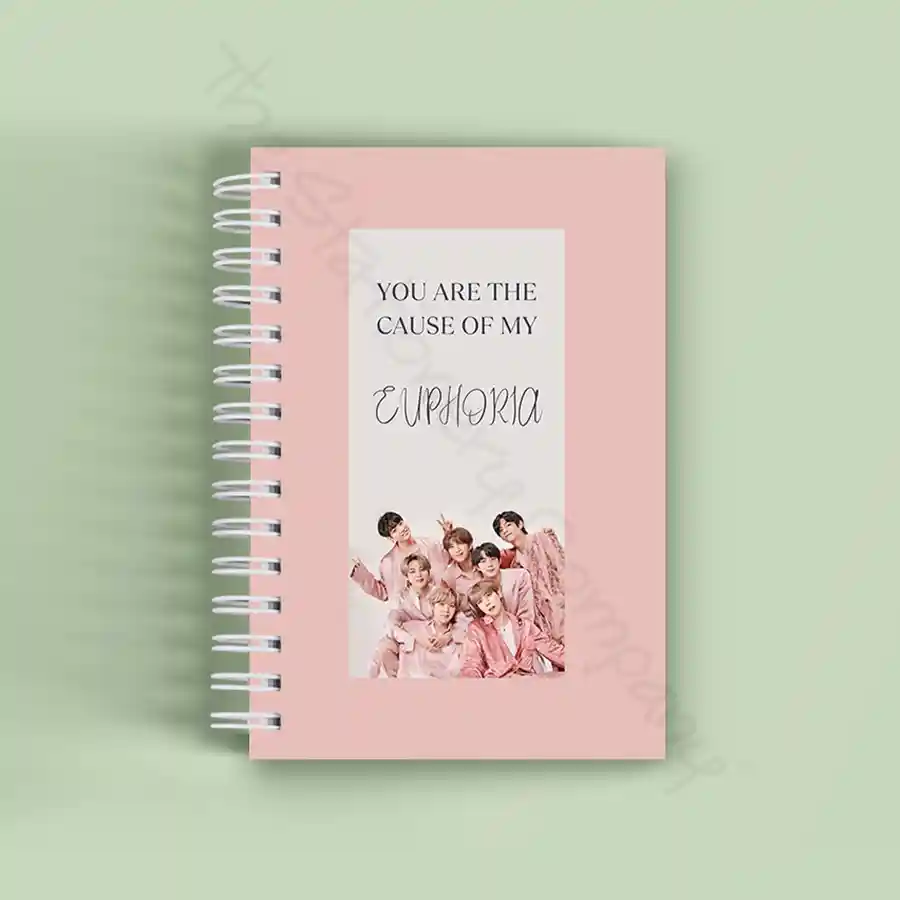 BTS Spiral Notebook Style 122 — buy online Pakistan COD