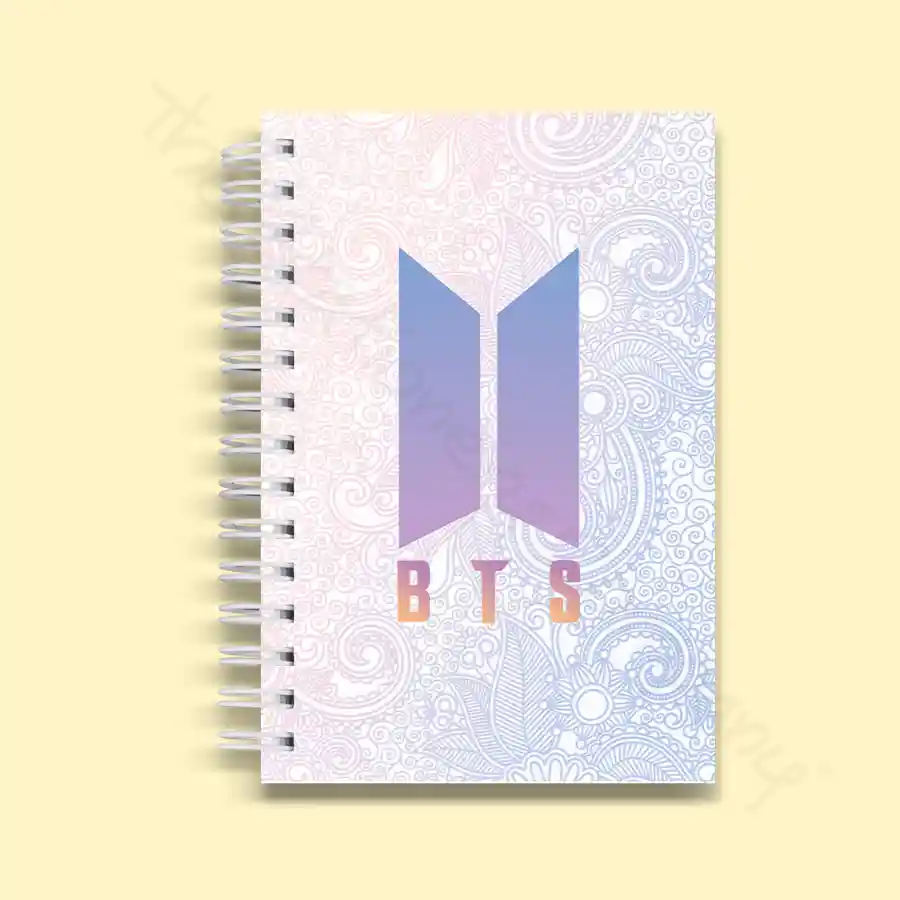 BTS Spiral Notebook Style 74 — buy online Pakistan COD