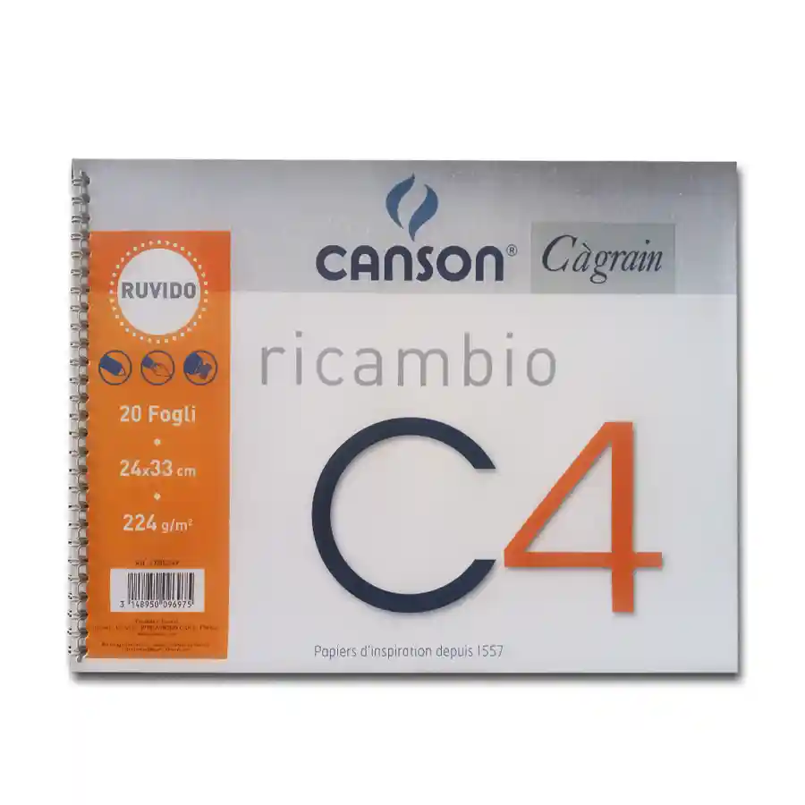 Canson C.A Grain Spiral Pad 224gsm — buy online Pakistan COD