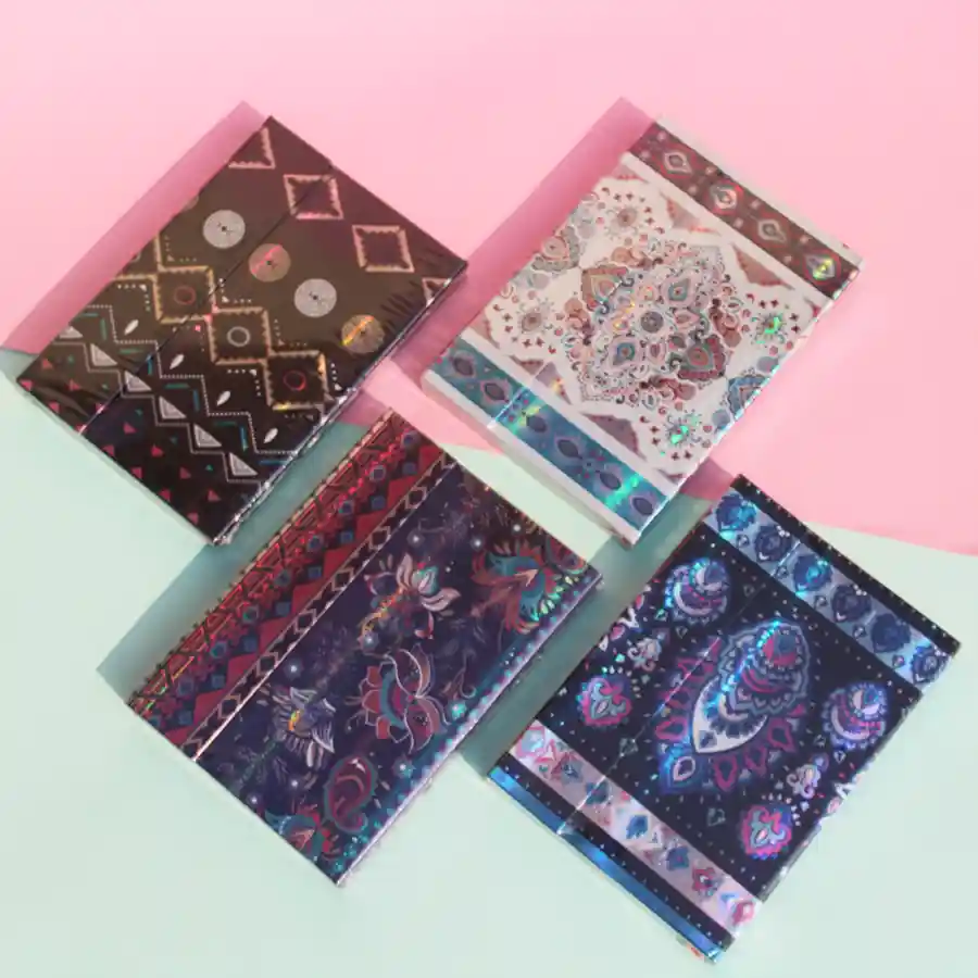 Bohemian art Style 2 Foil Journal Notebook — buy online Pakistan COD