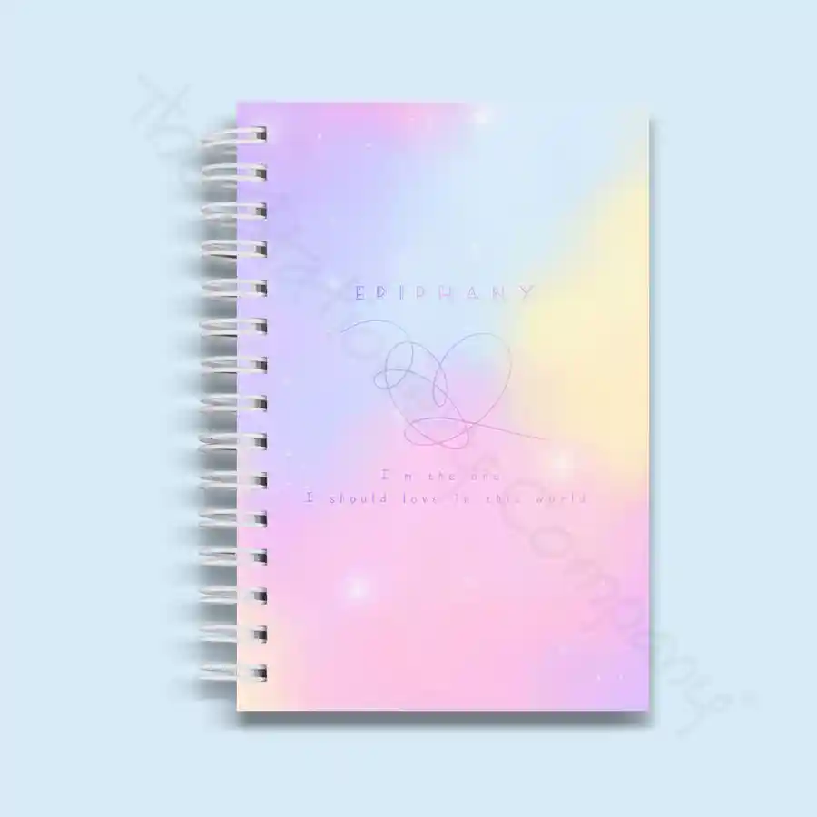 BTS Spiral Notebook Style 80 — buy online Pakistan COD
