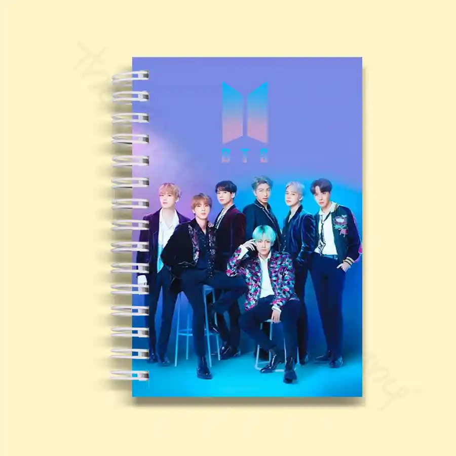 BTS Spiral Notebook Style 67 — buy online Pakistan COD
