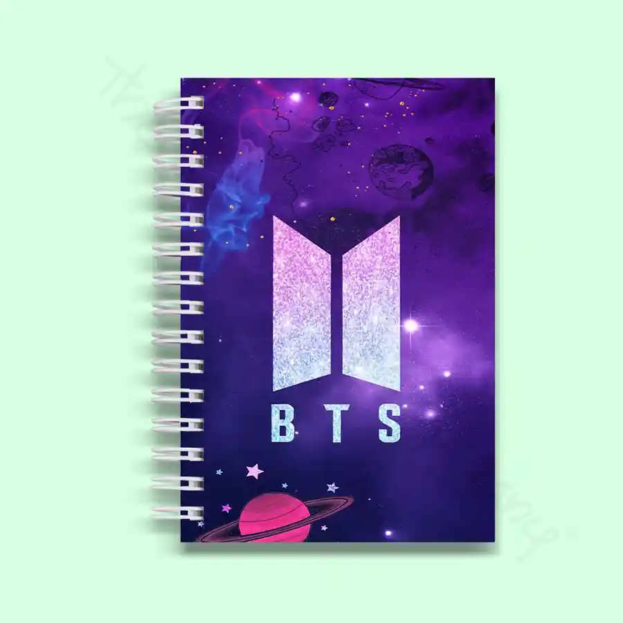 BTS Spiral Notebook Style 70 — buy online Pakistan COD