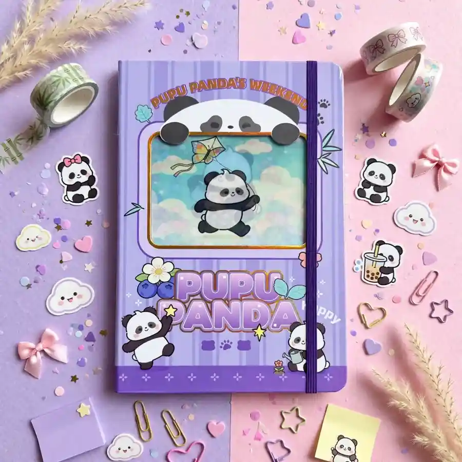 Purple Magical Panda - Notebook / Journal — buy online Pakistan COD