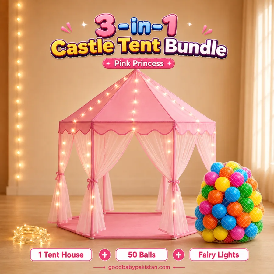 Goodbaby — 3-in-1 Castle Tent Bundle — buy online Pakistan COD
