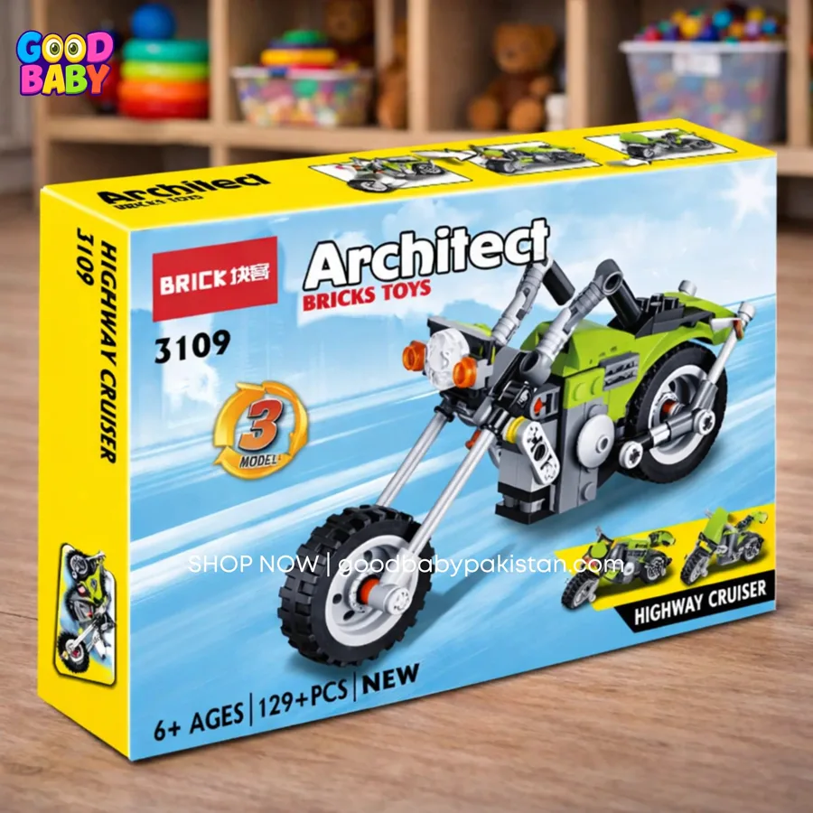 Goodbaby — 3-in-1 Architect Building Blocks Toy – 129 Pcs — buy online Pakistan COD