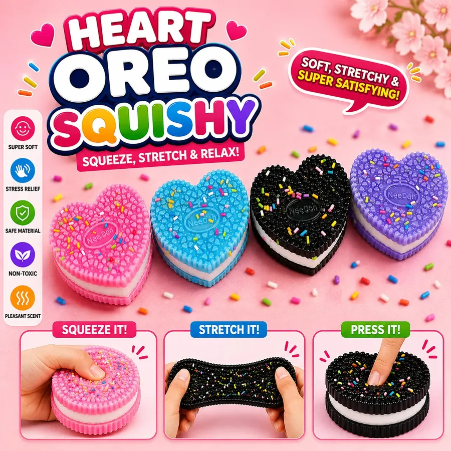 Goodbaby — Heart Oreo Squishy Toy — buy online Pakistan COD