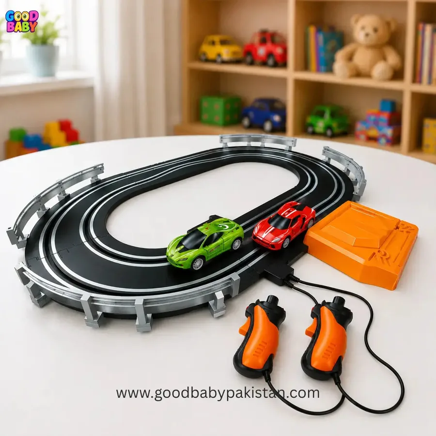 Goodbaby — High-Speed Electric Race Track Toy with Loop Track — buy online Pakistan COD