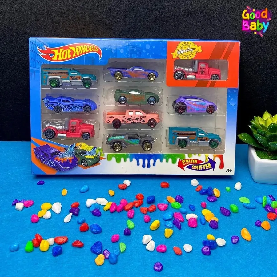 Goodbaby — Hot Wheels colour shifter (10 cars) set — buy online Pakistan COD
