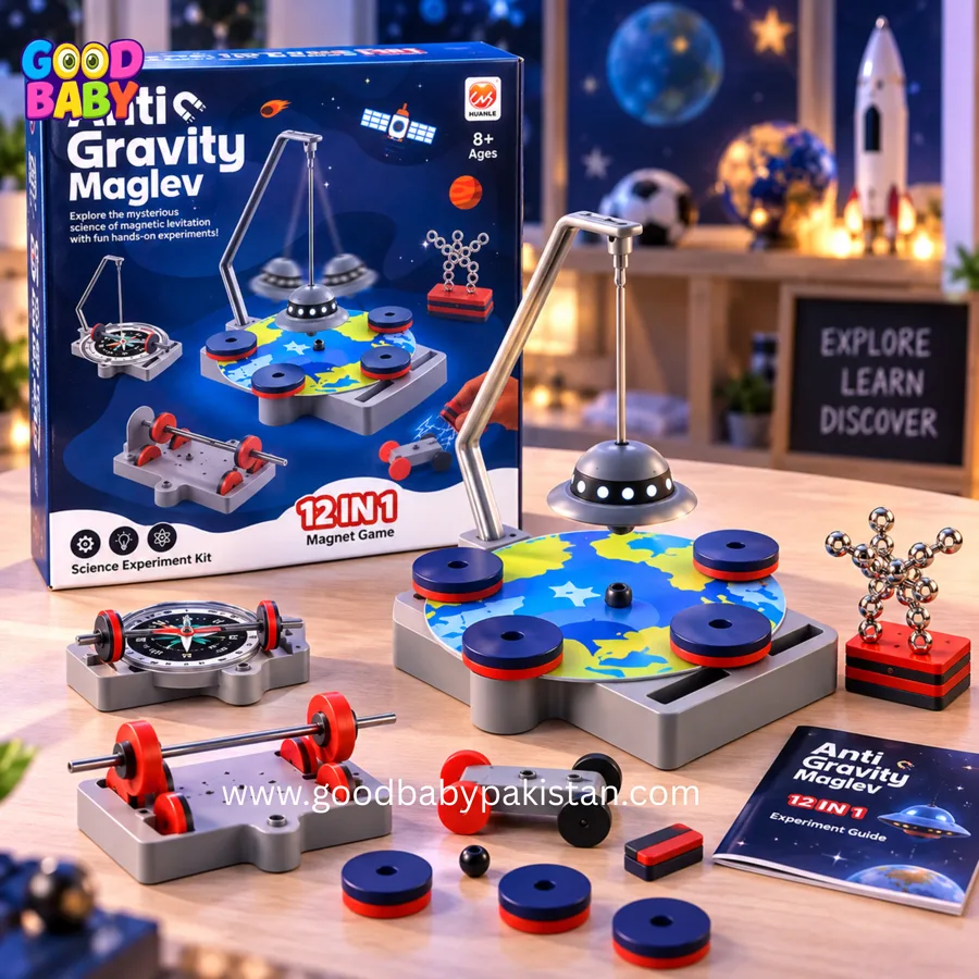 Goodbaby — 12 in 1 Magnetic Science Experiment Kit for Kids — buy online Pakistan COD