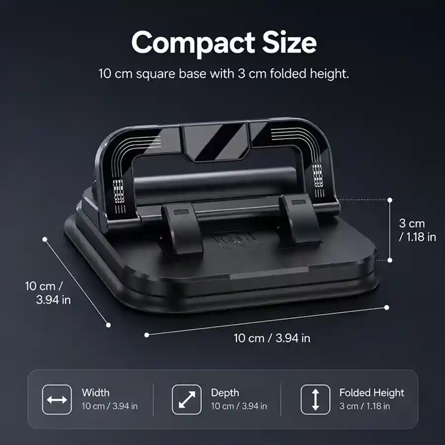 AceAutomotives — 2-In-1 Multifunctional Car Mobile Phone Holder, Parking Number Plate And Phone Holder, Foldable Bracket, Car Interior Acces — buy online Pakistan COD