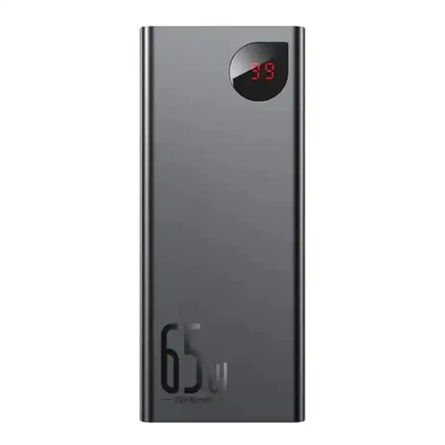 Baseus Adaman Metal Digital Display Power Bank 65W 20000mAh — buy online Pakistan COD