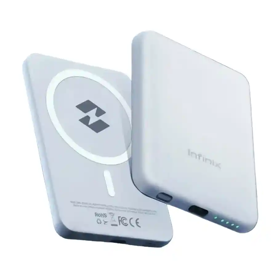SnapCharge — Infinix MagPower XP03 3000mAh Magnetic Wireless Power Bank | 15W Wireless & 12W Type-C Fast Charging | Portable Magnetic Charge — buy online Pakistan COD