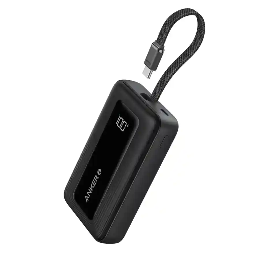Anker Zolo Power Bank 10000mAh 30w Built-In USB-C Cable — buy online Pakistan COD