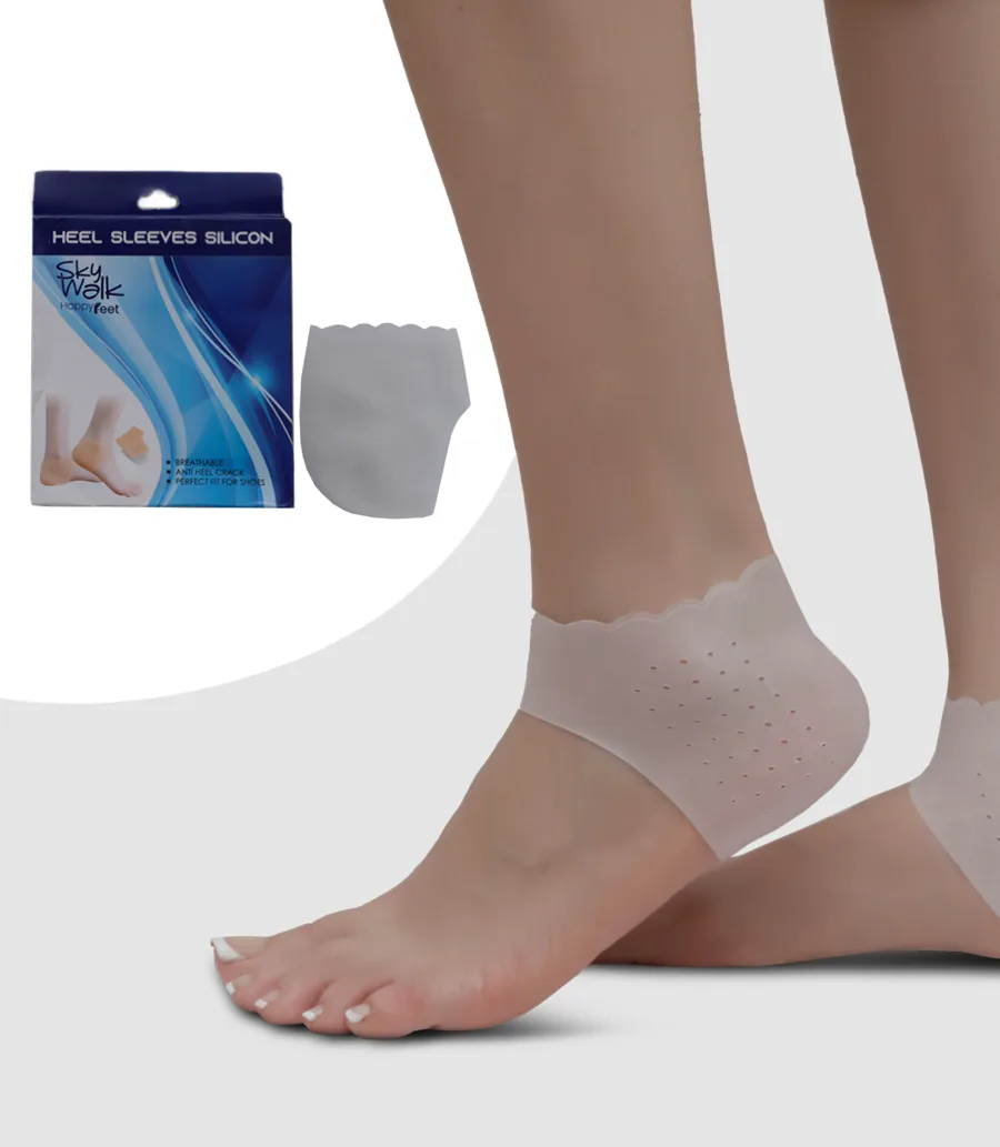 Borjan — Heel Sleeve-WHITE — buy online Pakistan COD