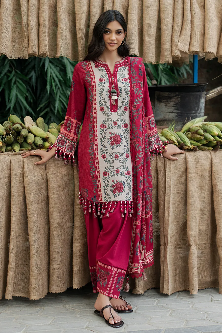 Alkaram — SHIRT, TROUSER & DUPATTA — buy online Pakistan COD