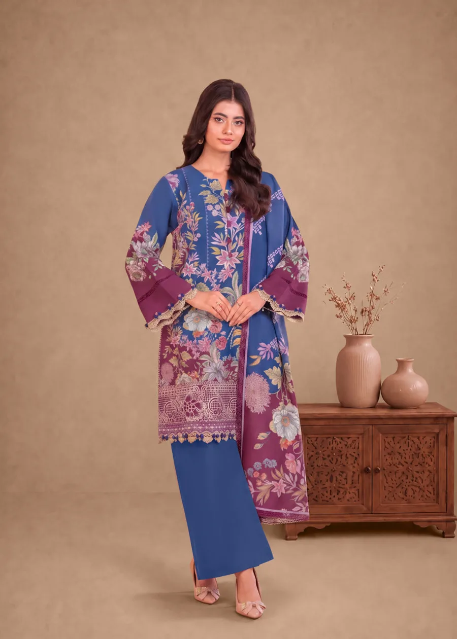 Bonanza Satrangi — Midnight Aura - 3 Pc (WU3PPBW26KA9O9) — buy online Pakistan COD